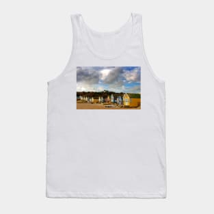 Beach Huts Hengistbury Head Dorset England UK Tank Top